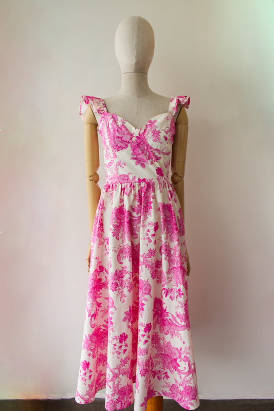 Vestido Floral Rosa