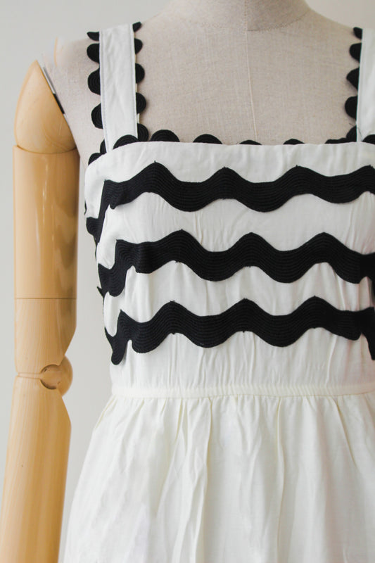 Vestido Ivory Detalles Negros